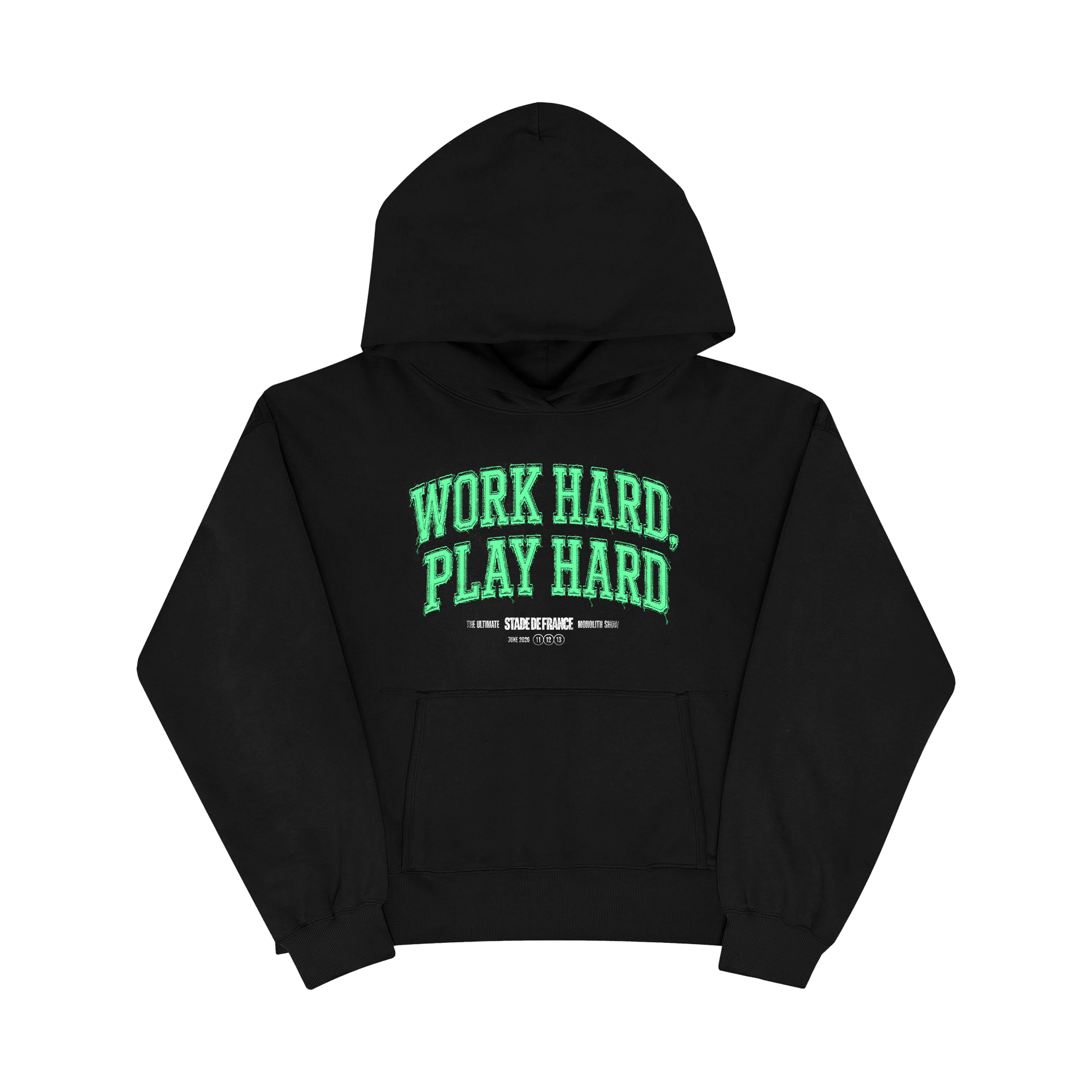 HOODIE TITLES | WORK HARD, PLAY HARD – DAVID GUETTA