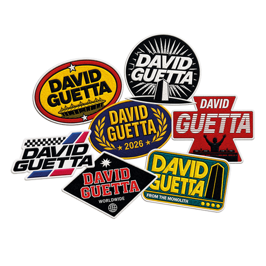 Set de badges brodés